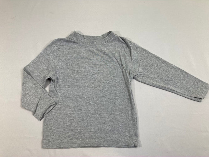 T-shirt m.l gris chiné, moins cher chez Petit Kiwi