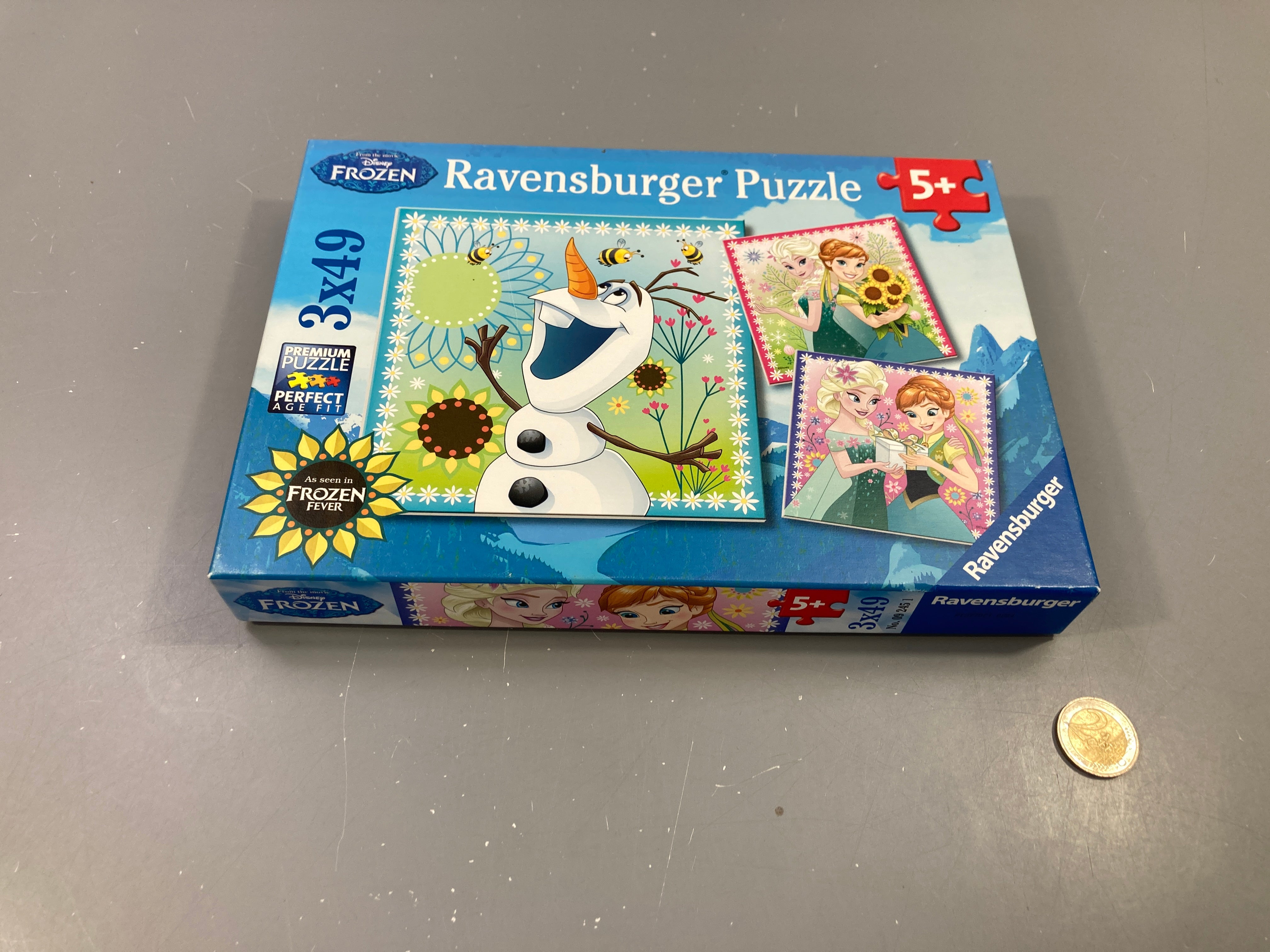 Puzzle 3x49 Frozen Complet +5a