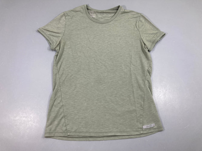 T-shirt m.c de sport  kaki clair, moins cher chez Petit Kiwi