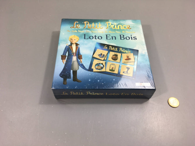NEUF sous blister Loto en bois, Le petit prince, moins cher chez Petit Kiwi