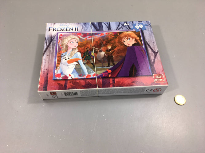 Puzzle reine des neiges 2, 99pcs, King - +4a - complet, moins cher chez Petit Kiwi