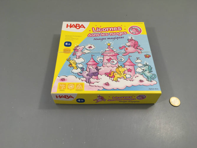 Licornes dans les nuages, nuages magiques, +4a - complet, moins cher chez Petit Kiwi