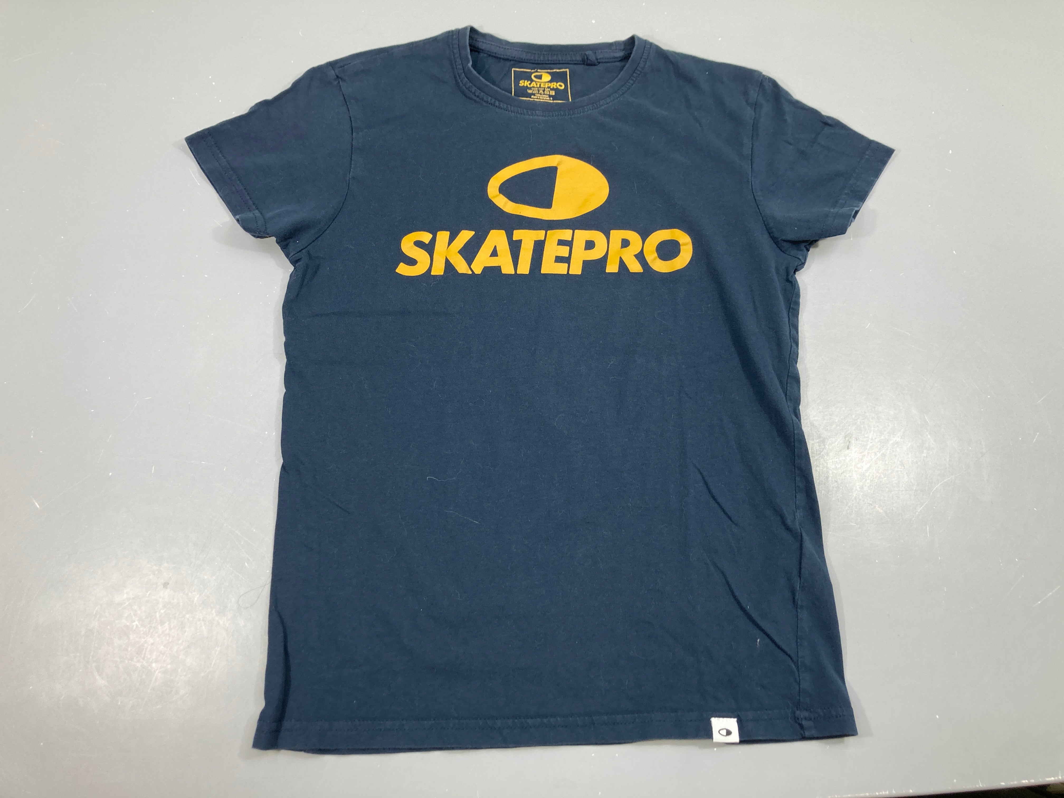 T-shirt m.c bleu foncé Skatepro