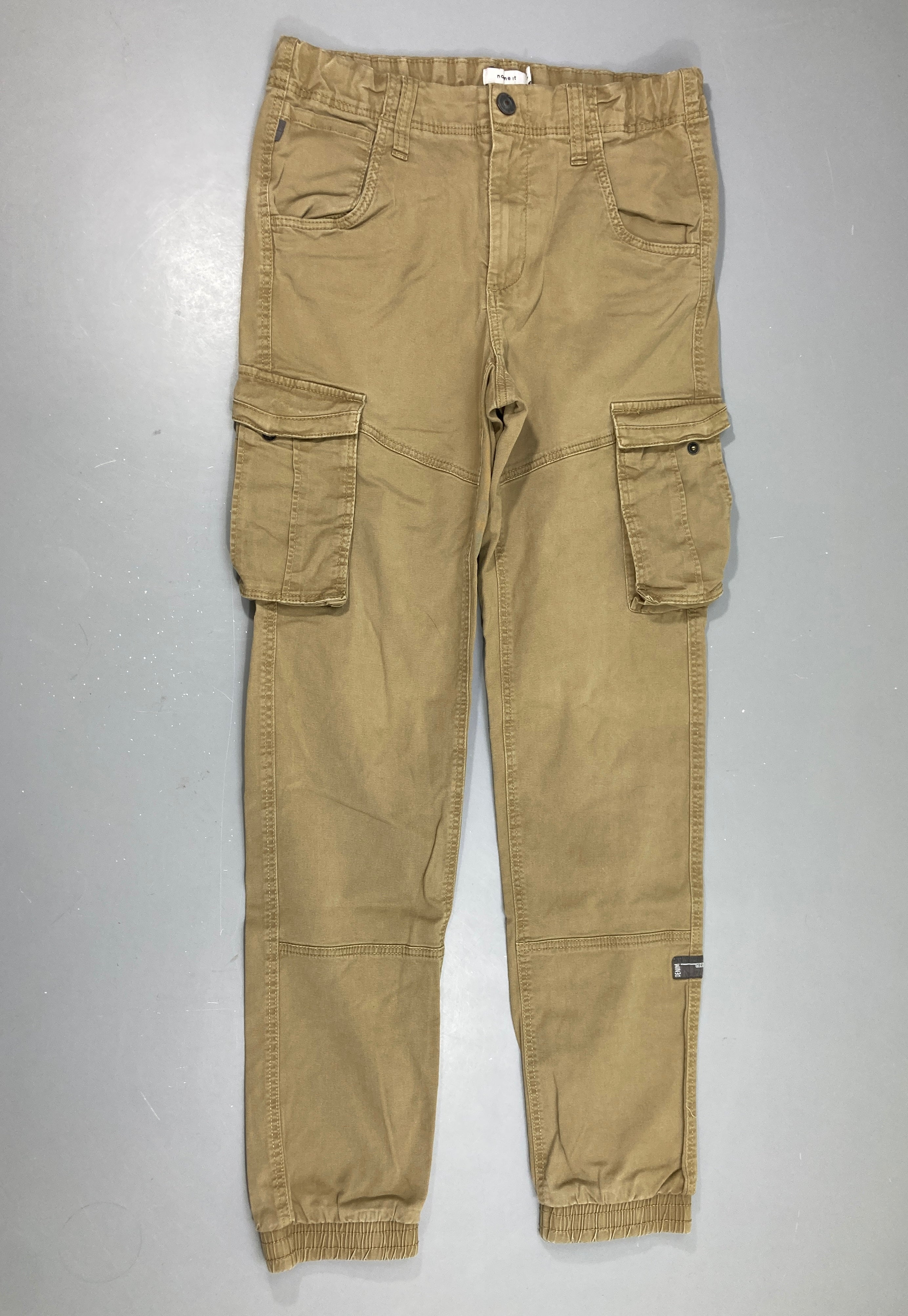 Pantalon cargo kaki clair