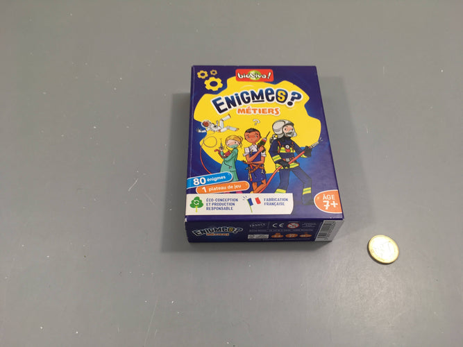 Complet Enigmes? métiers, 7+, moins cher chez Petit Kiwi