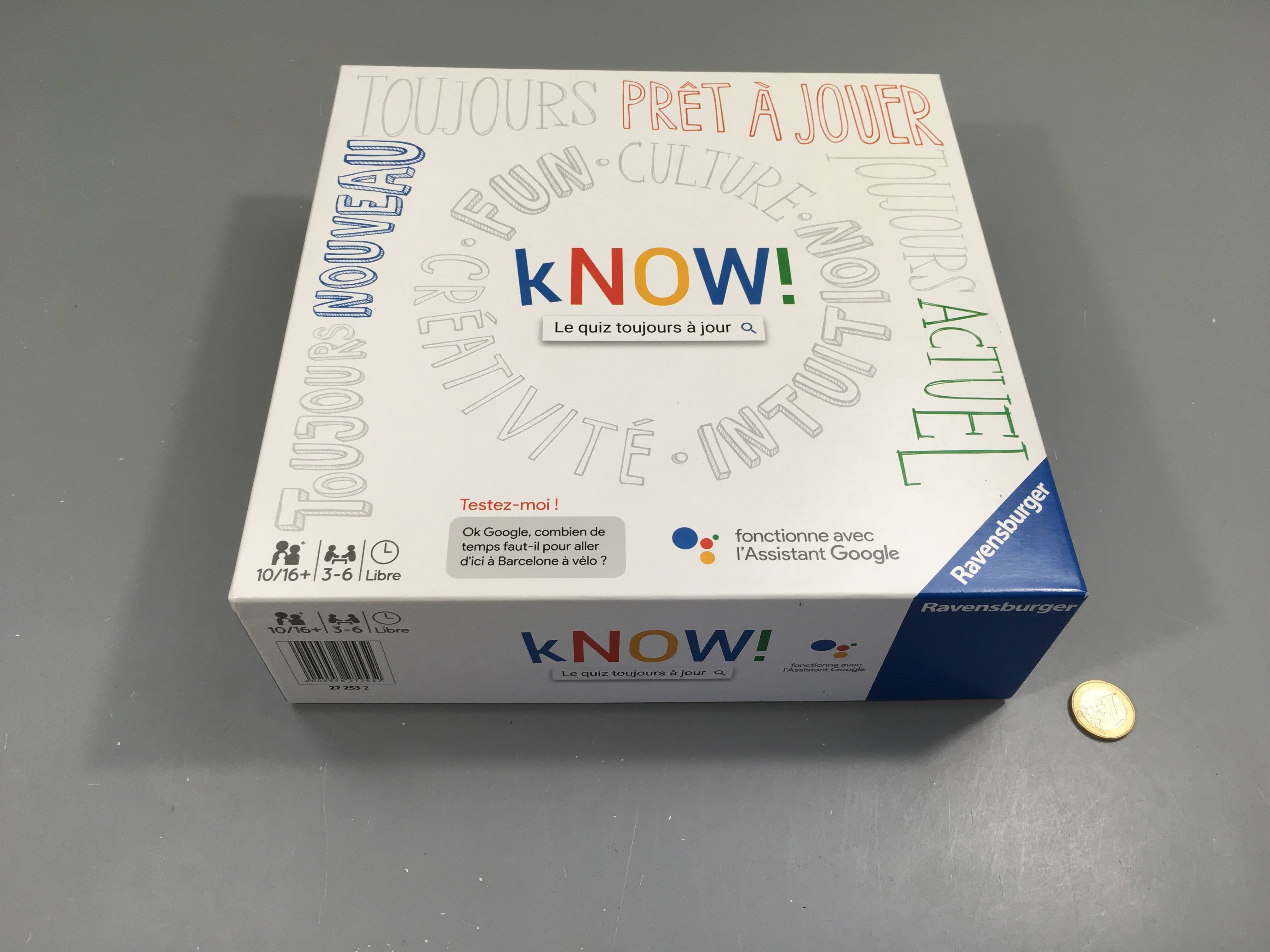 Know! le quiz toujours à jour, 10/16+