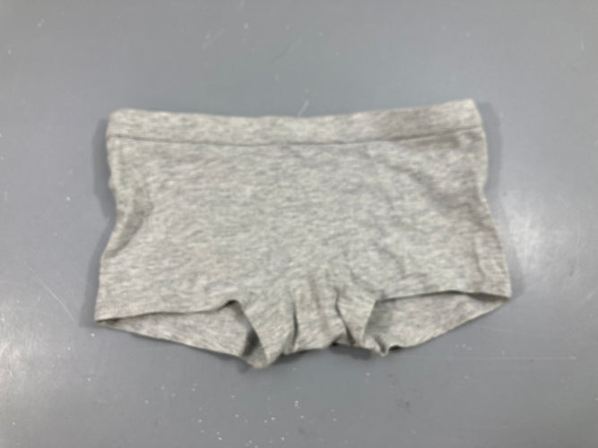 Culotte boxer gris chiné, moins cher chez Petit Kiwi