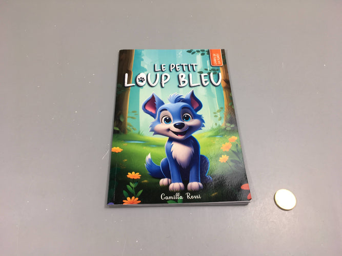 Le petit loup bleu, moins cher chez Petit Kiwi