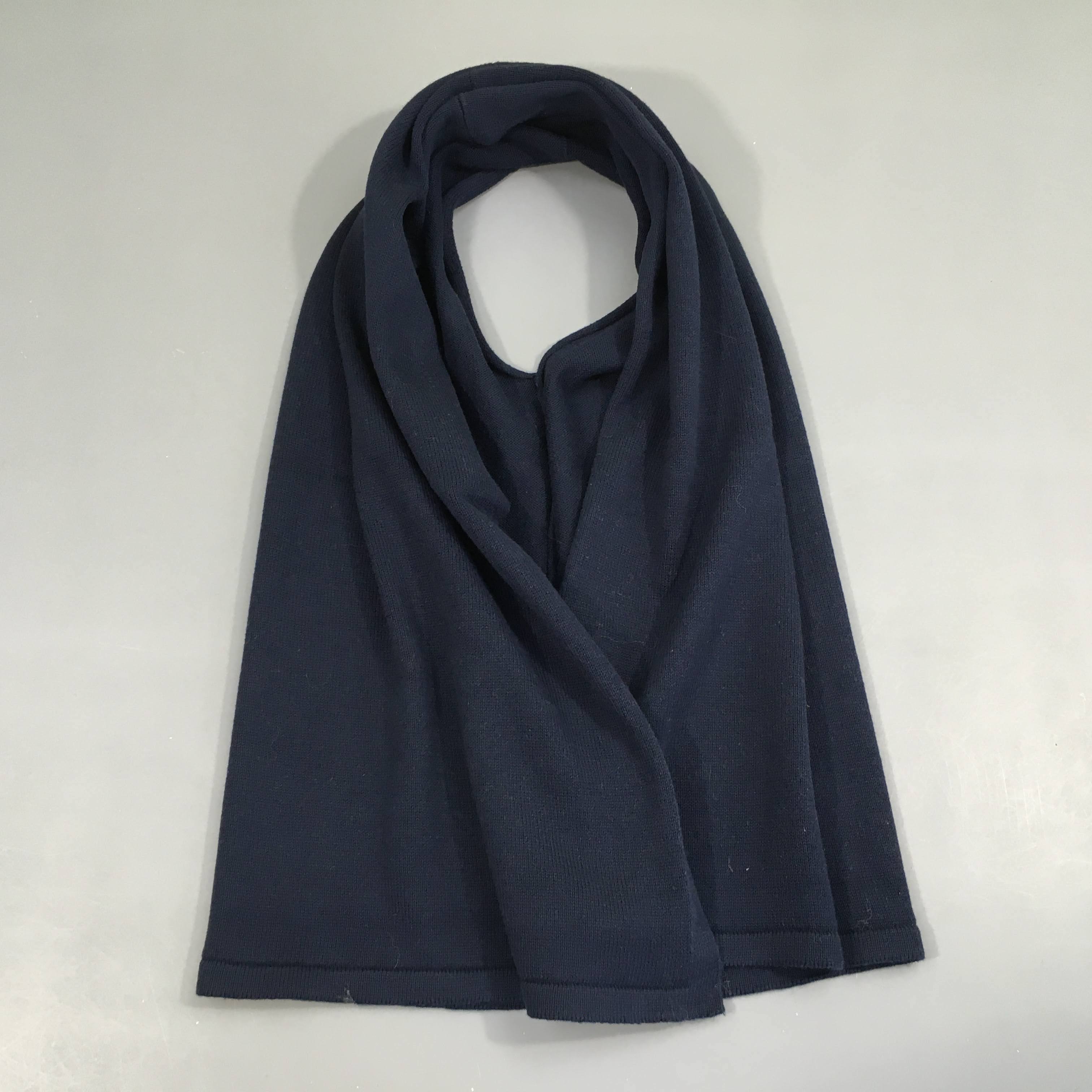 Poncho-cape fin bleu marine