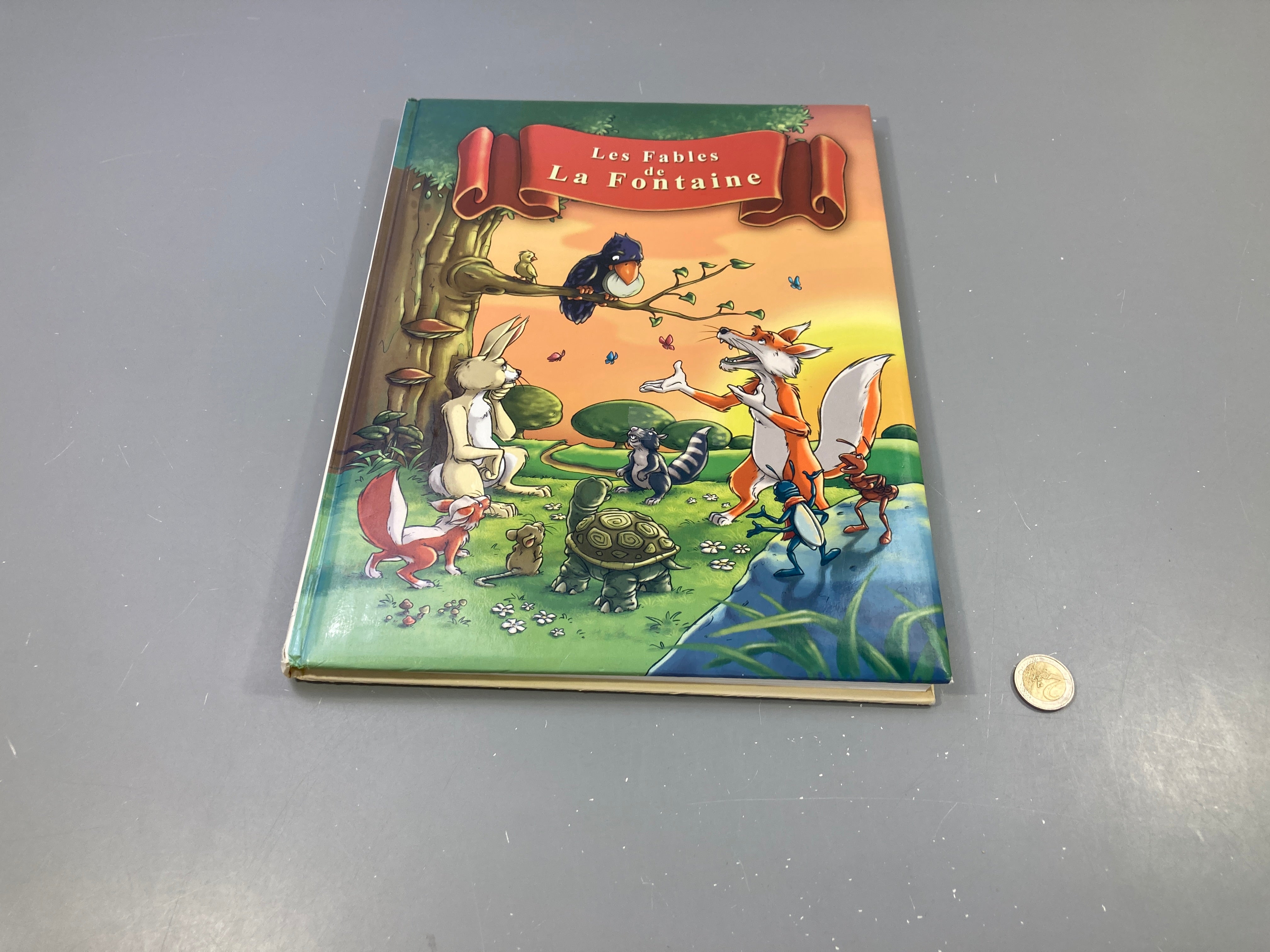 Le grand livre des fables de La Fontaines