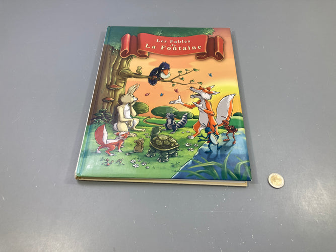 Le grand livre des fables de La Fontaines, moins cher chez Petit Kiwi