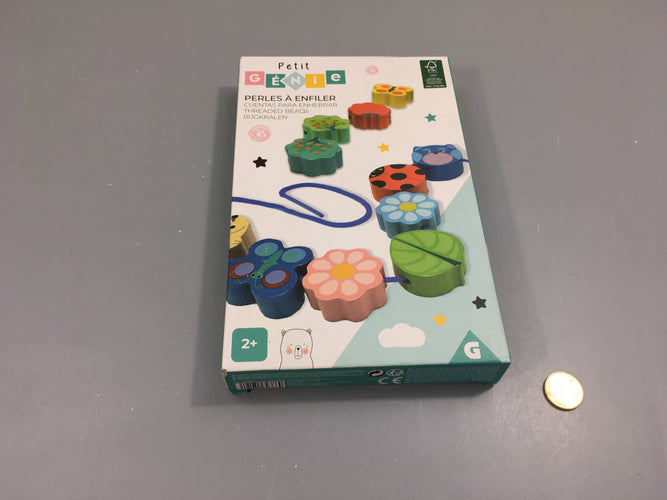 Petit Génie, perles à enfiler 2+, moins cher chez Petit Kiwi