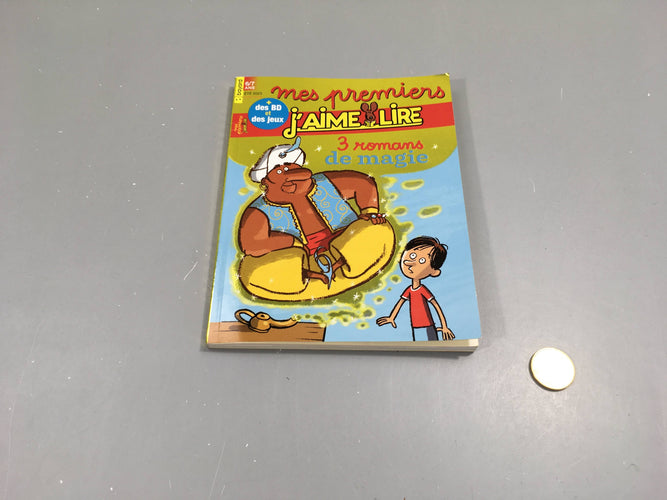 mes premiers j'aime lire, 3 romans de magie, 6-7 ans, moins cher chez Petit Kiwi