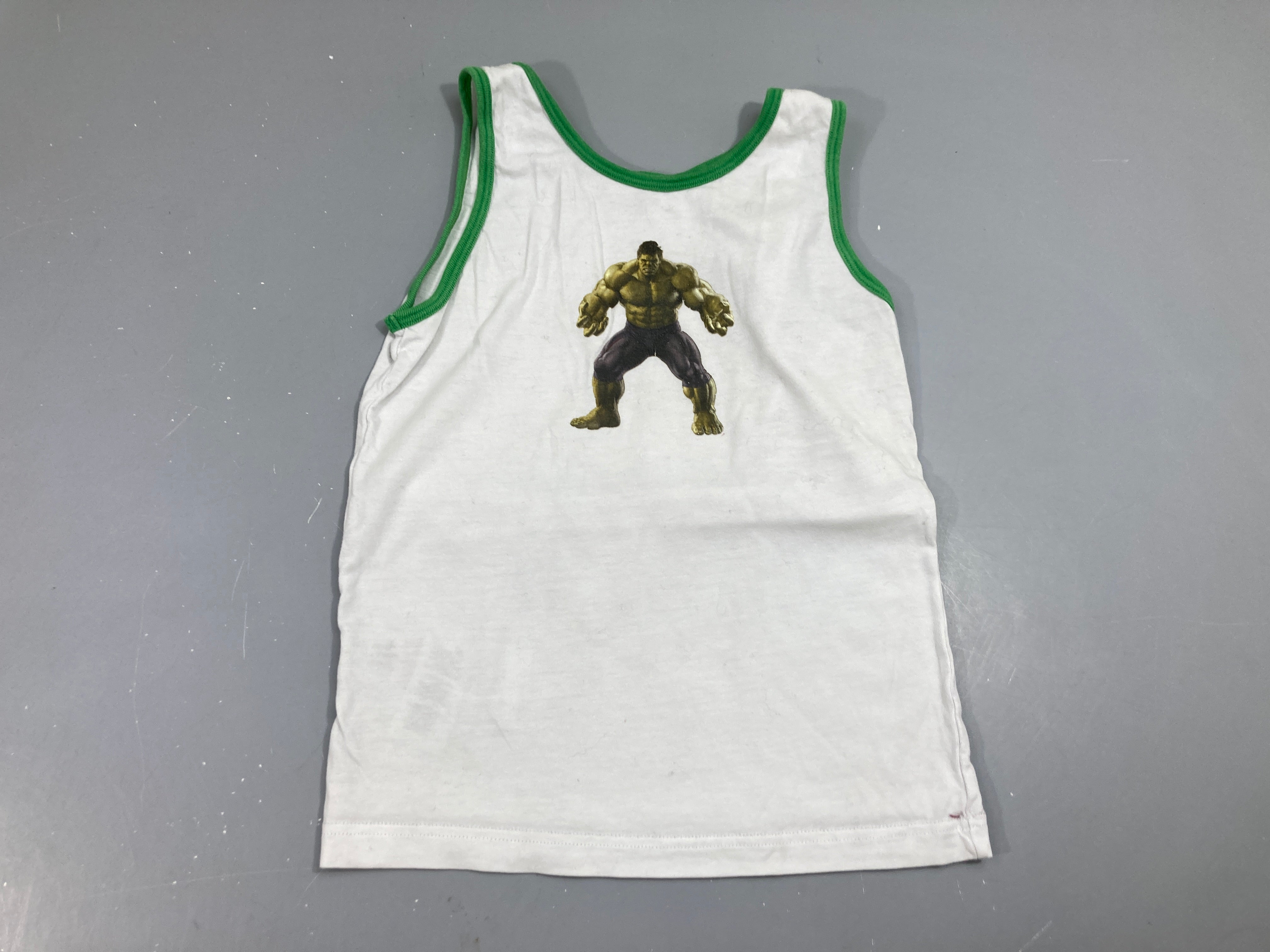 Chemisette blanc Hulk