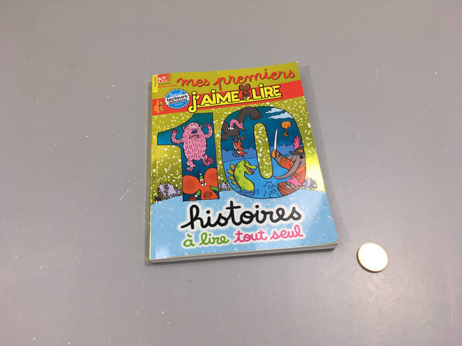 mes premiers j'aime lire, 10 histoires à lire tout seul, 6-7 ans, moins cher chez Petit Kiwi