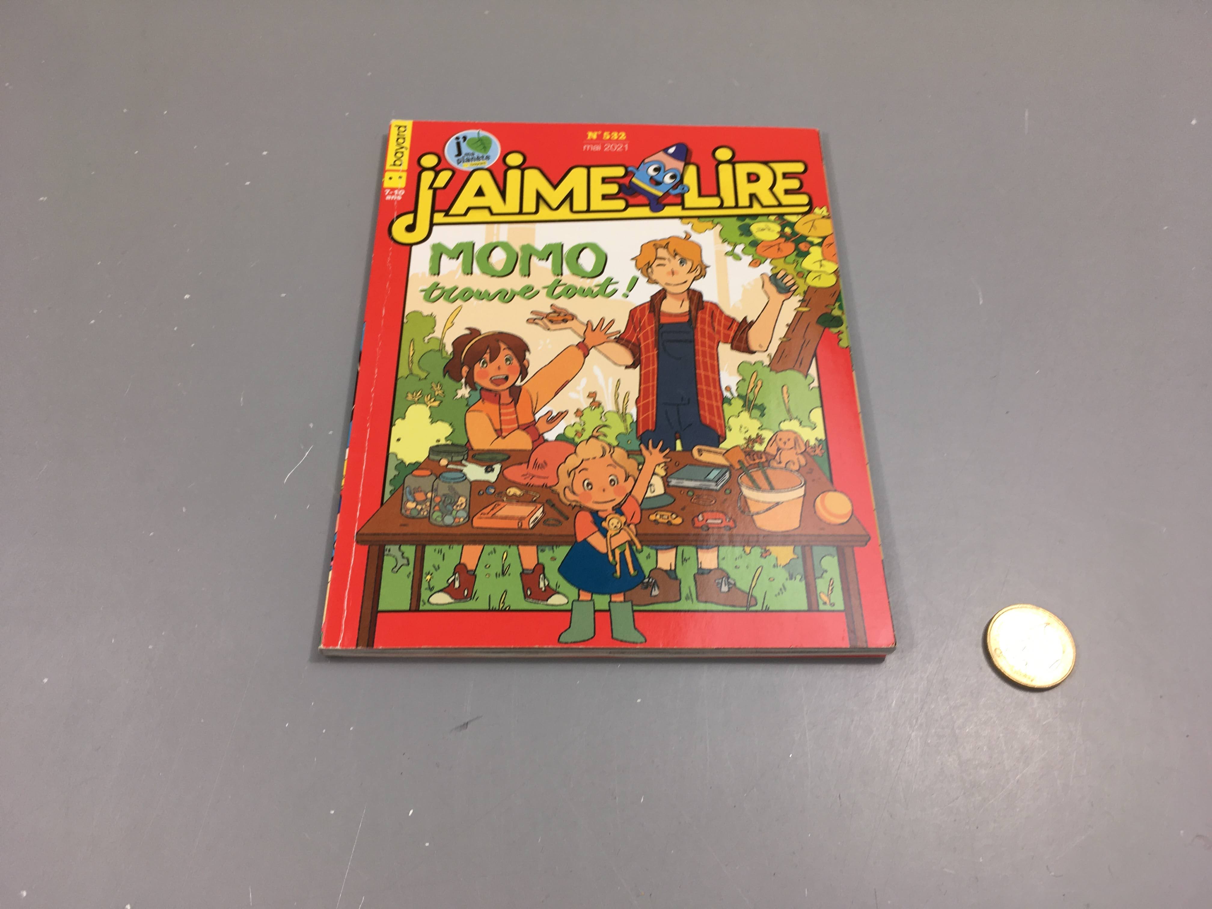 j'aime lire, MOMO trouve tout, 7-10 ans