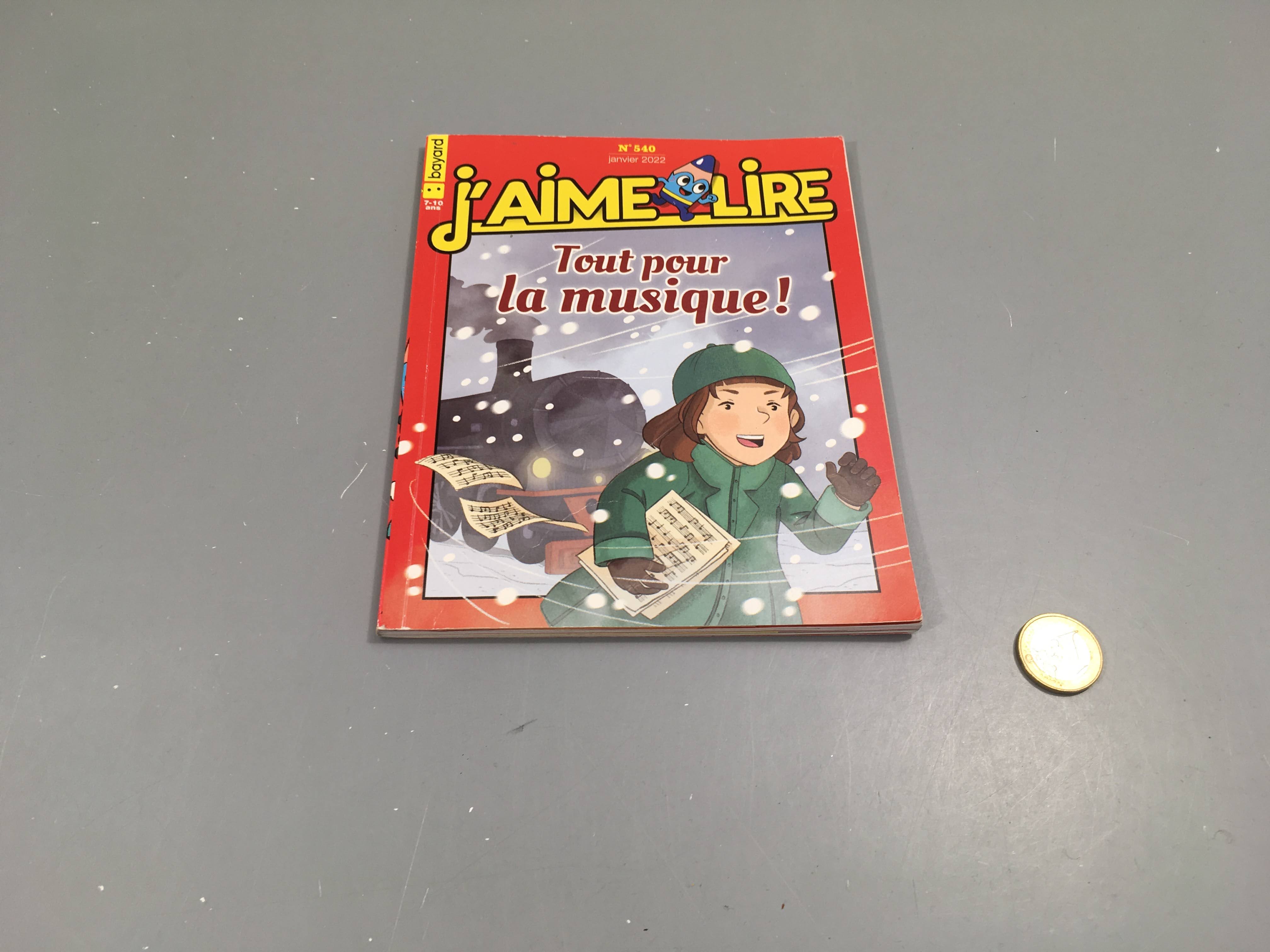 j'aime lire, tout pour la musique, 7-10 ans