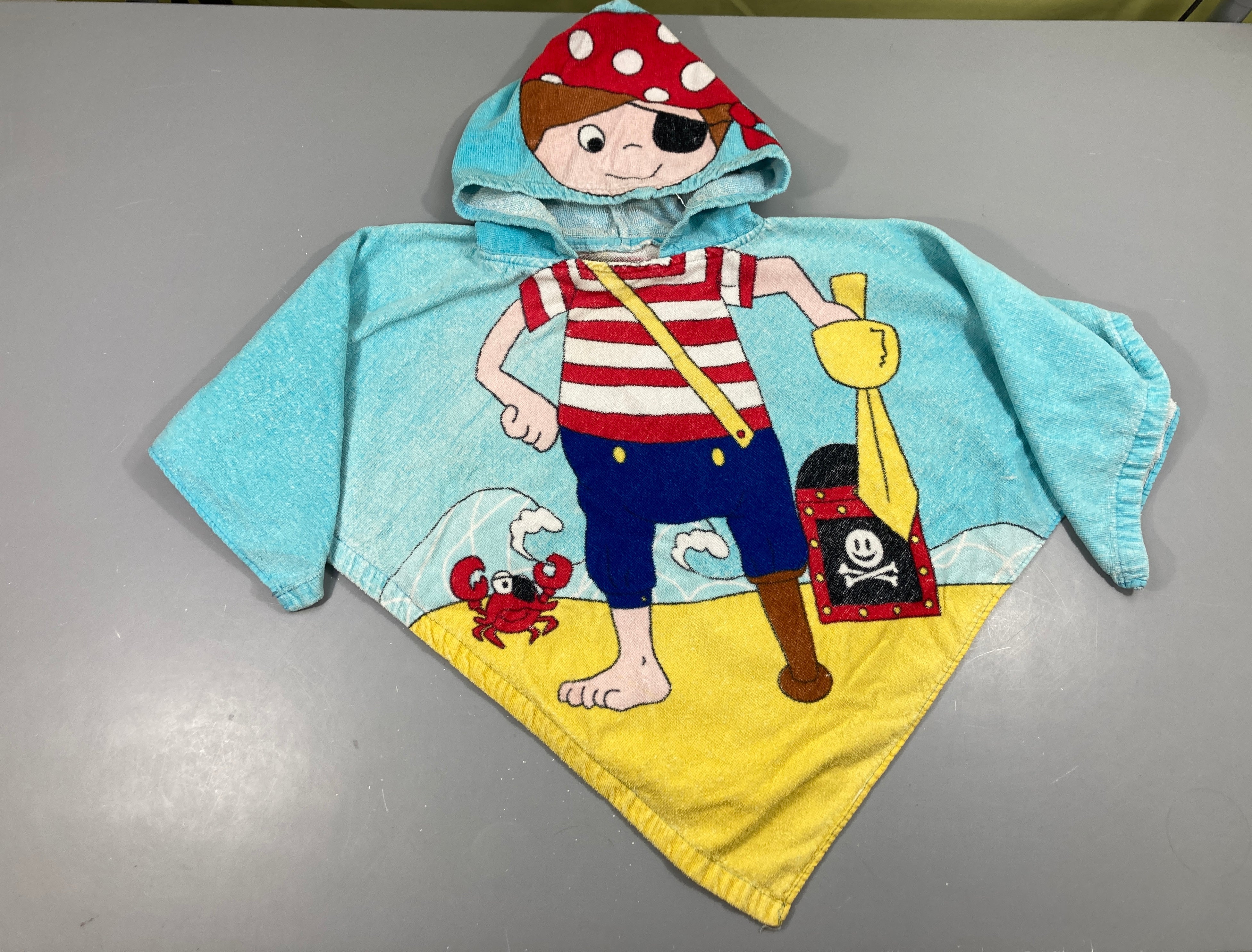 Cape de bain Pirate