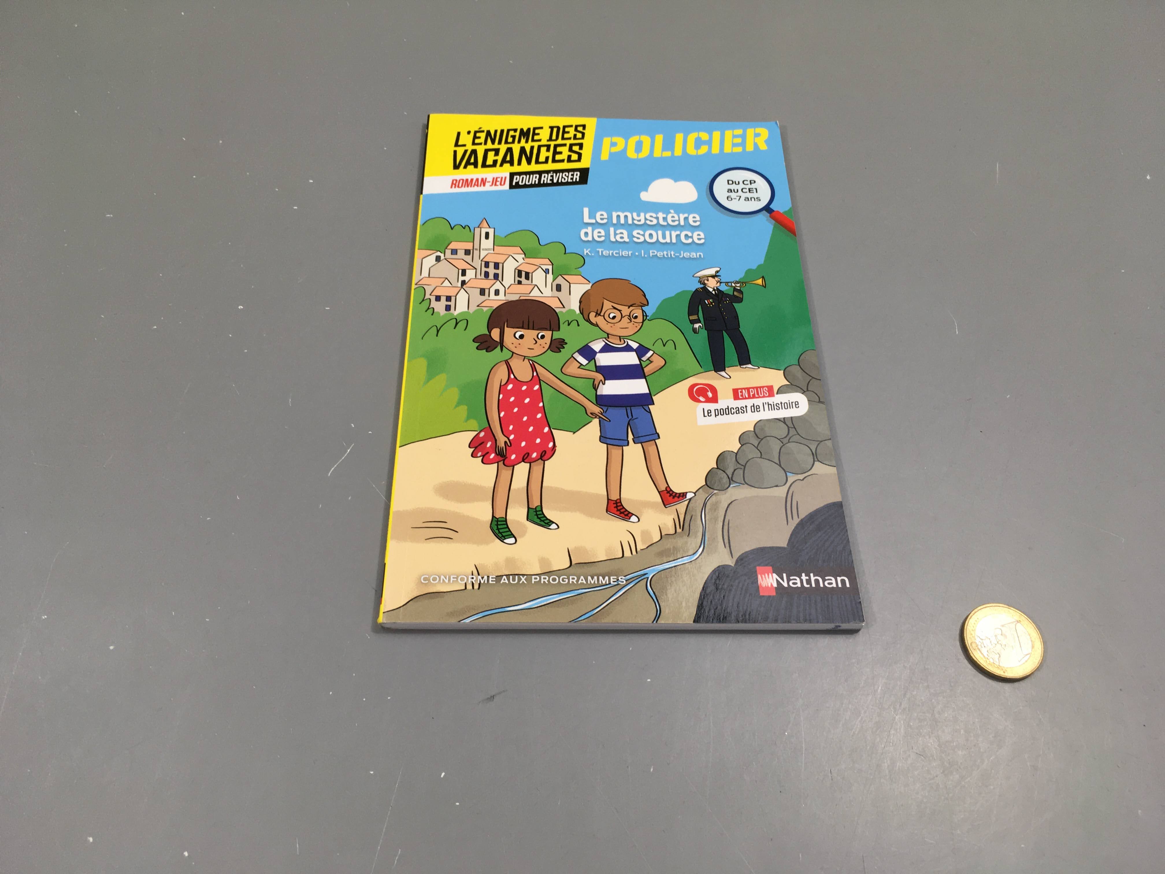 L'énigme des vacances, roman jeu pour réviser, les fantômes de Glamorsan, Nathan, 8-9 ans