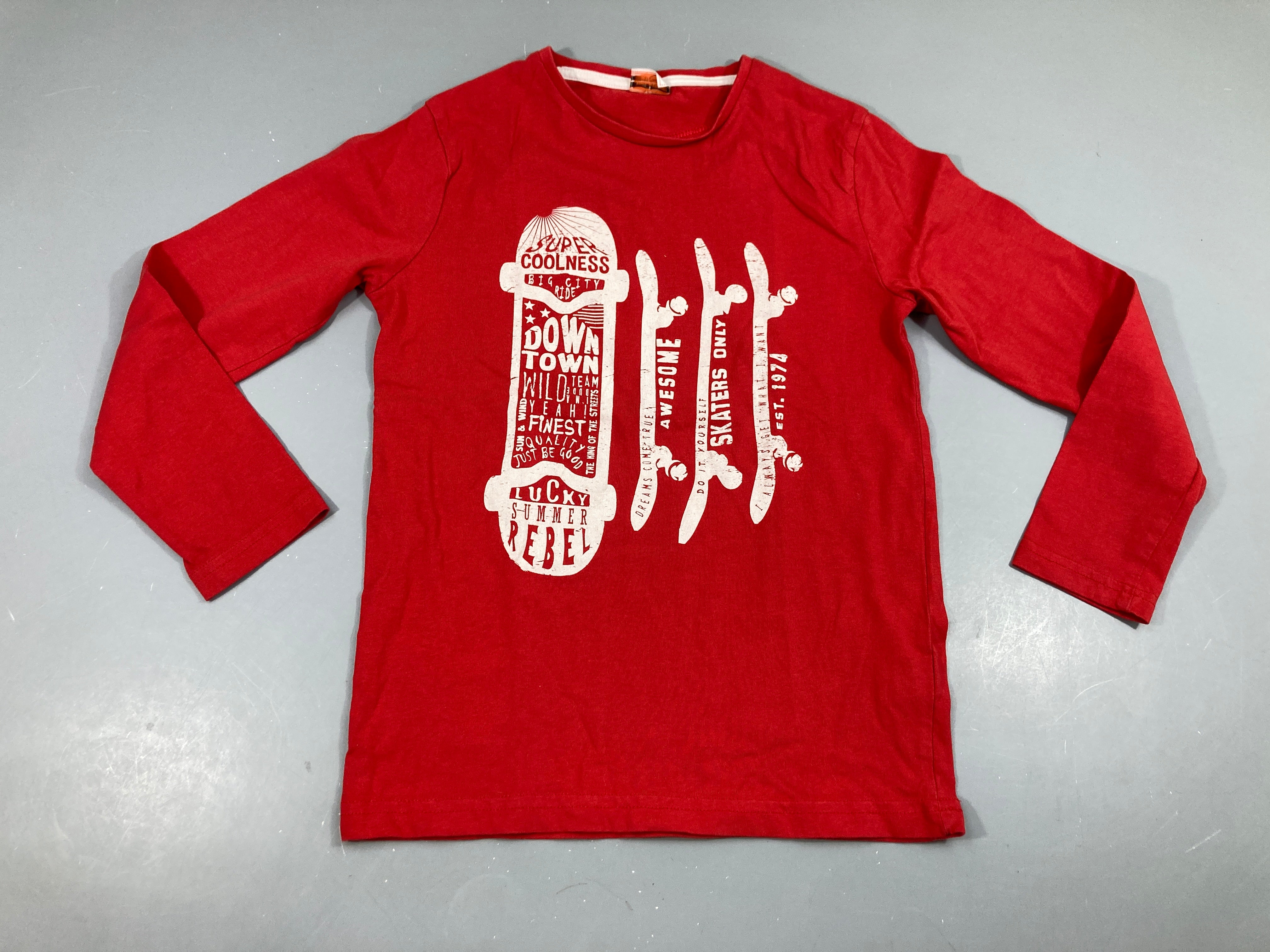 T-shirt m.l rouge Skate