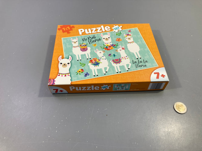 Puzzle lamas, 187pc, +7a, moins cher chez Petit Kiwi