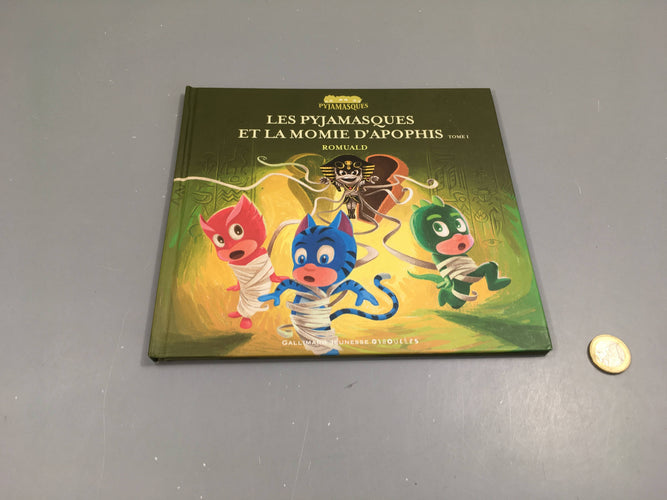 Les pyjamasques et la momie d'Apophis tome I, moins cher chez Petit Kiwi
