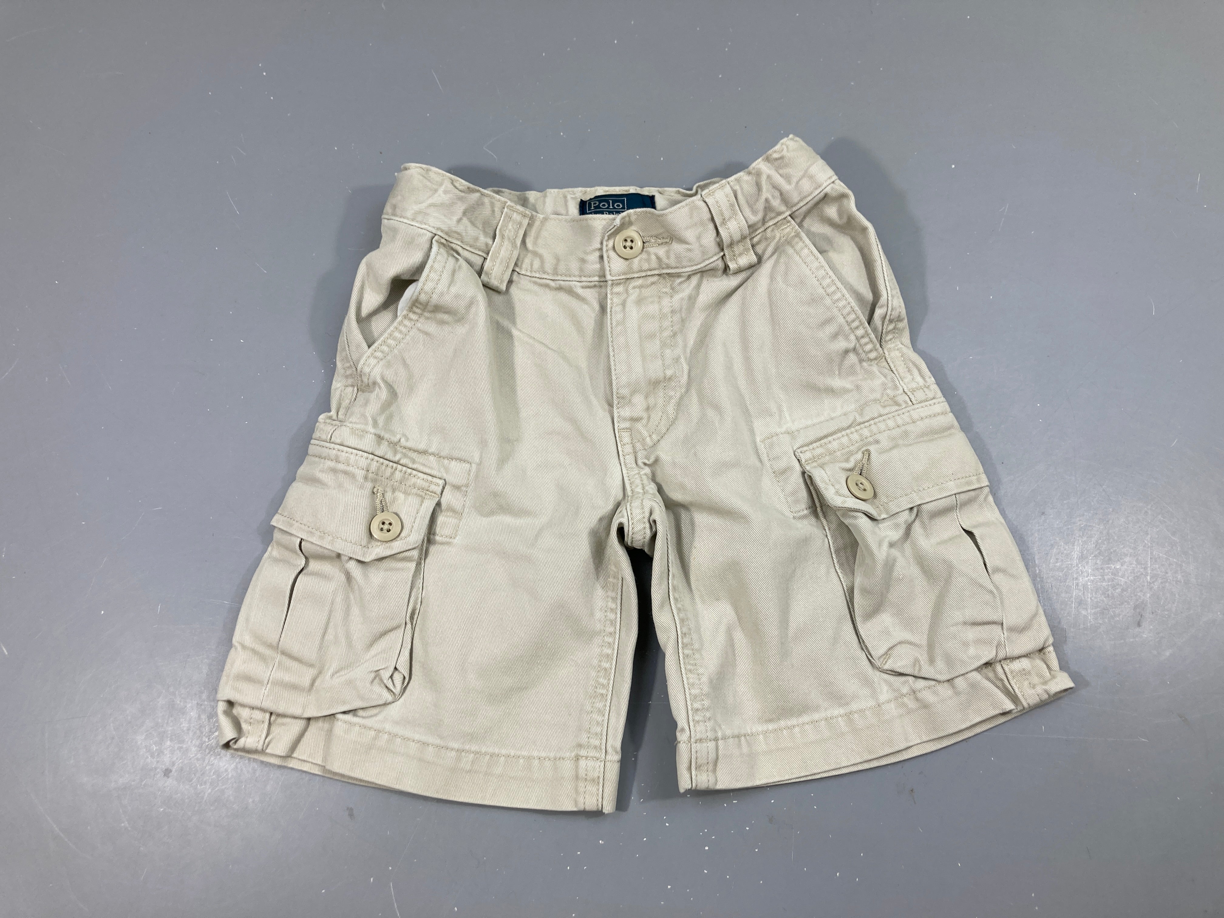 Bermuda poches latérales beige