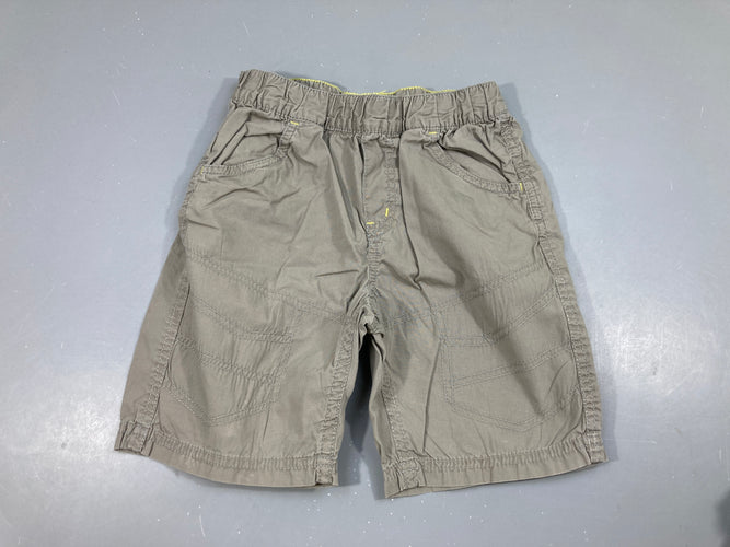 Bermuda léger taupe, moins cher chez Petit Kiwi