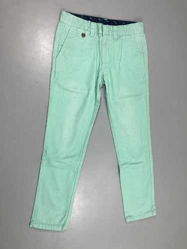 Pantalon chino turquoise, moins cher chez Petit Kiwi