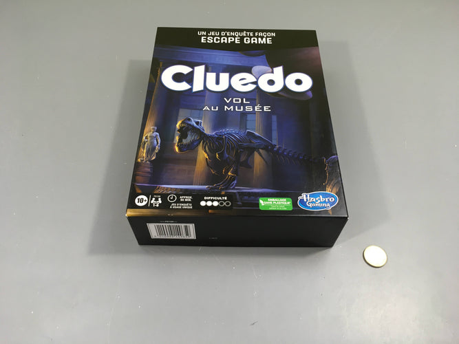 Cluedo, vol au musée, 10ans +, 1-6, NEUF, moins cher chez Petit Kiwi