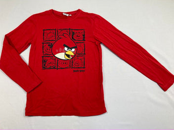 T-shirt m.l rouge angr.y birds