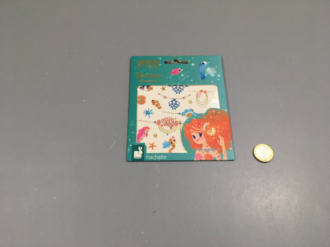 Tattoos Sirène, moins cher chez Petit Kiwi