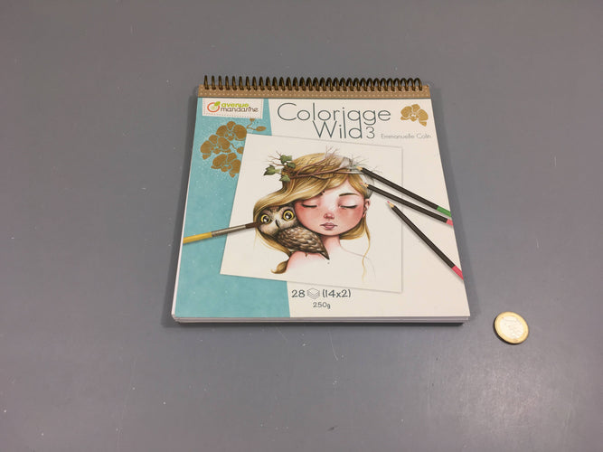 Coloriage Wild 3 Avenue mandarine, moins cher chez Petit Kiwi