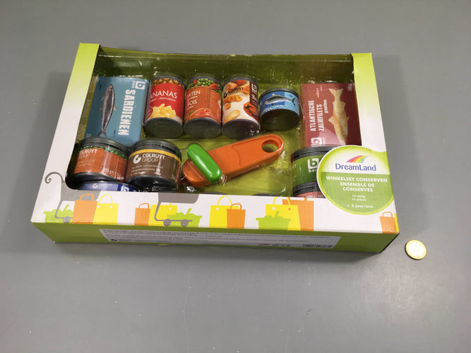 Etat neuf-Ensemble de conserves 16pcs +3a, moins cher chez Petit Kiwi
