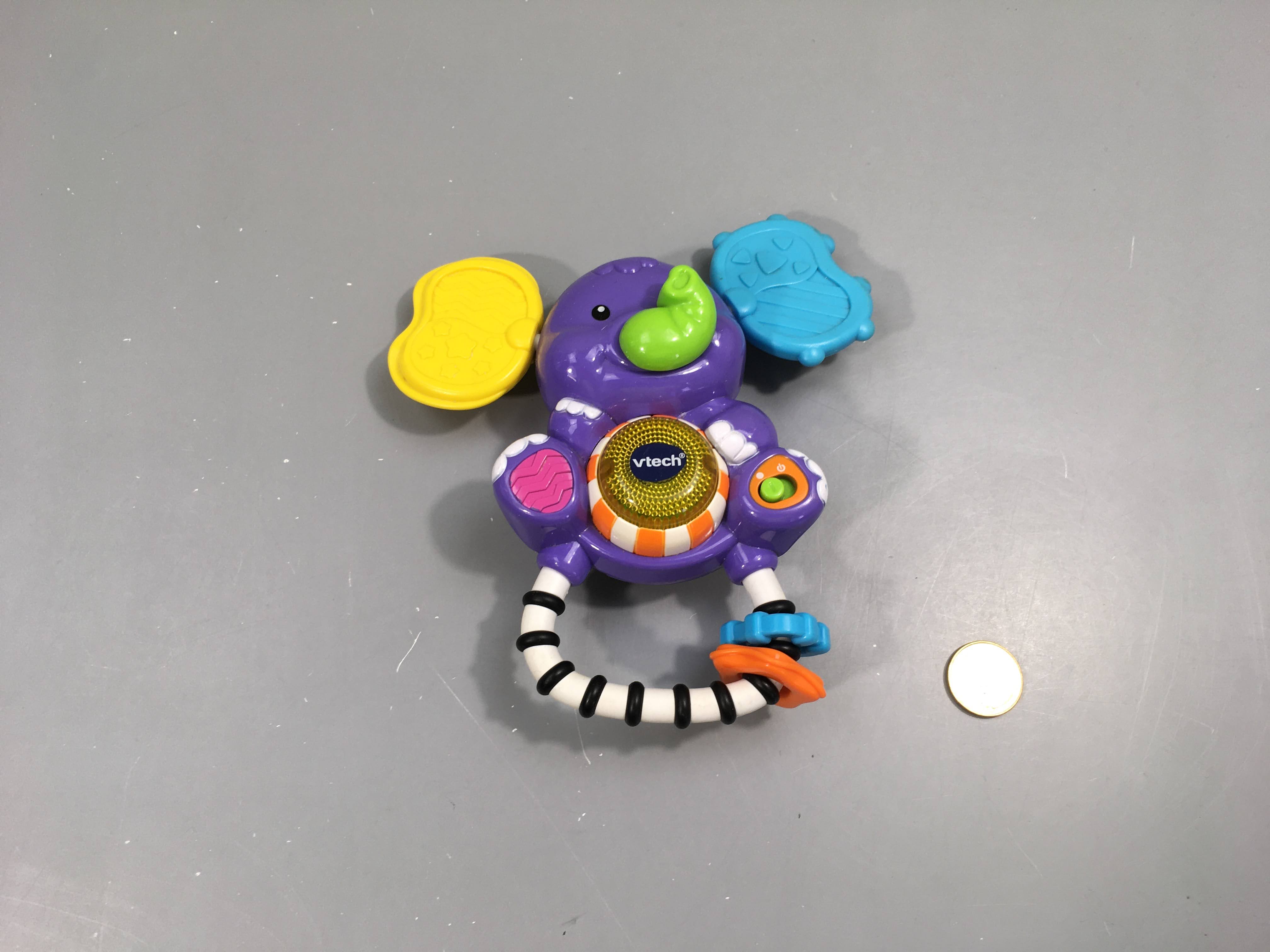 Hochet éléphanteau 3-36m Fonctionne