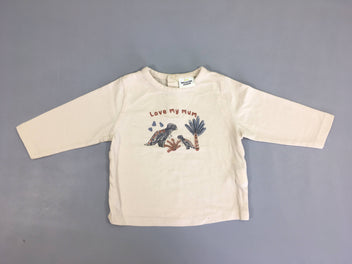 T-shirt m.l beige Love my mum