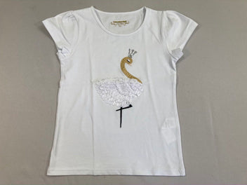 T-shirt m.c blanc cygne