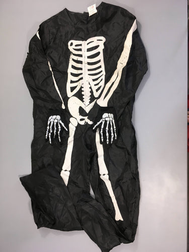 Déguisement Halloween combinaison squelette + gants, moins cher chez Petit Kiwi