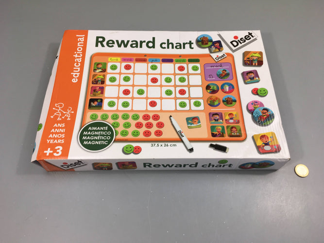 Reward chart Aimanté-Manque juste le marqueur effaçable, moins cher chez Petit Kiwi