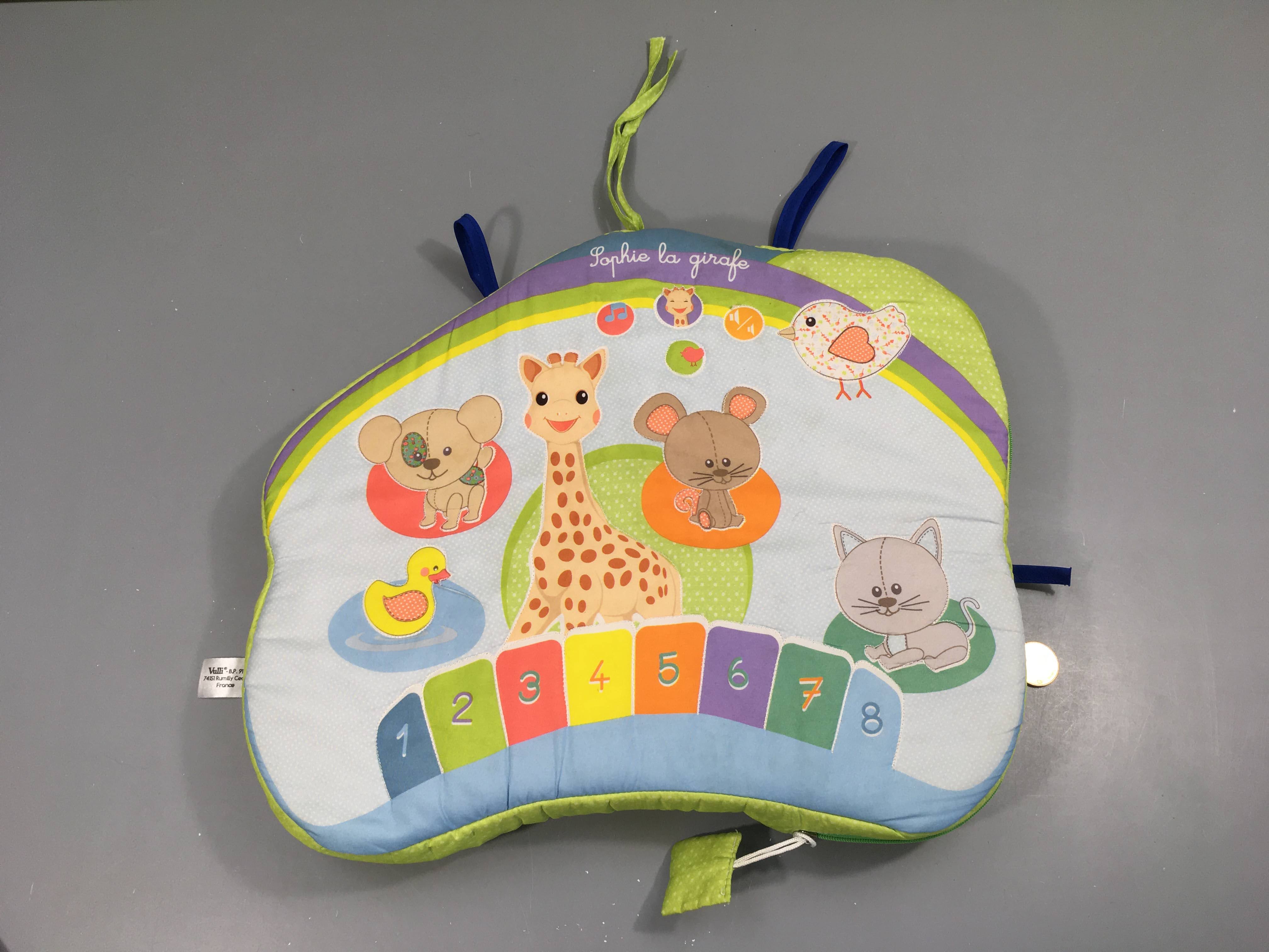 Tableau d’éveil interactif Touch et play board Sophie la Girafe Vulli