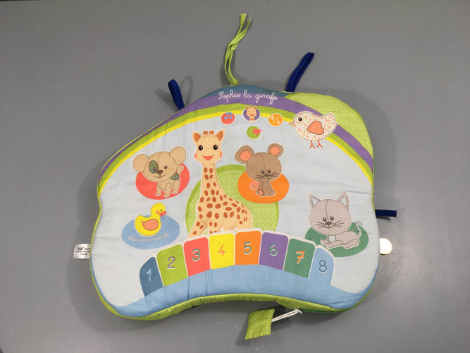 Tableau d’éveil interactif Touch et play board Sophie la Girafe Vulli, moins cher chez Petit Kiwi