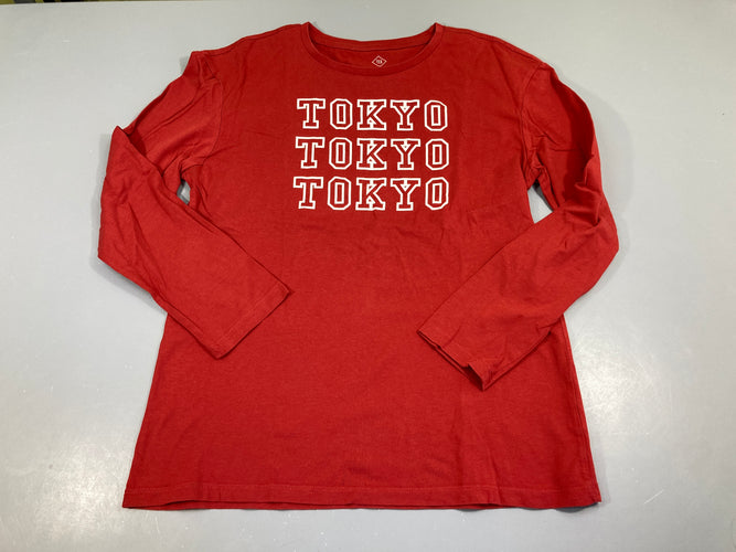 T-shirt m.l rouge Tokyo, moins cher chez Petit Kiwi