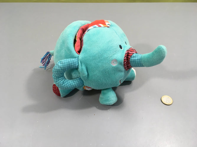 Albert l'éléphant découverte livre textile, moins cher chez Petit Kiwi