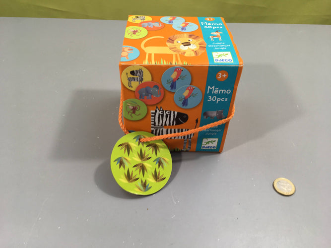 Complet mémo 30pcs jungle, moins cher chez Petit Kiwi