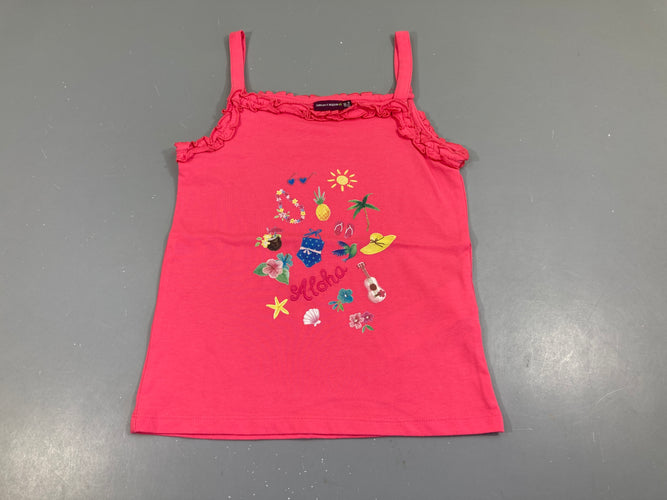 Top rose vif Aloha, moins cher chez Petit Kiwi