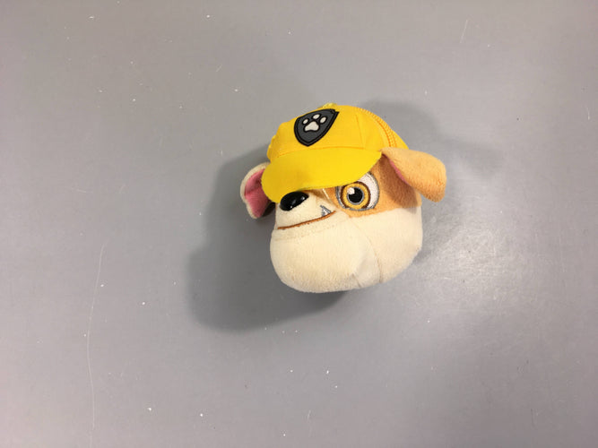 Porte monnaie peluche Pat'patrouille Ruben, moins cher chez Petit Kiwi