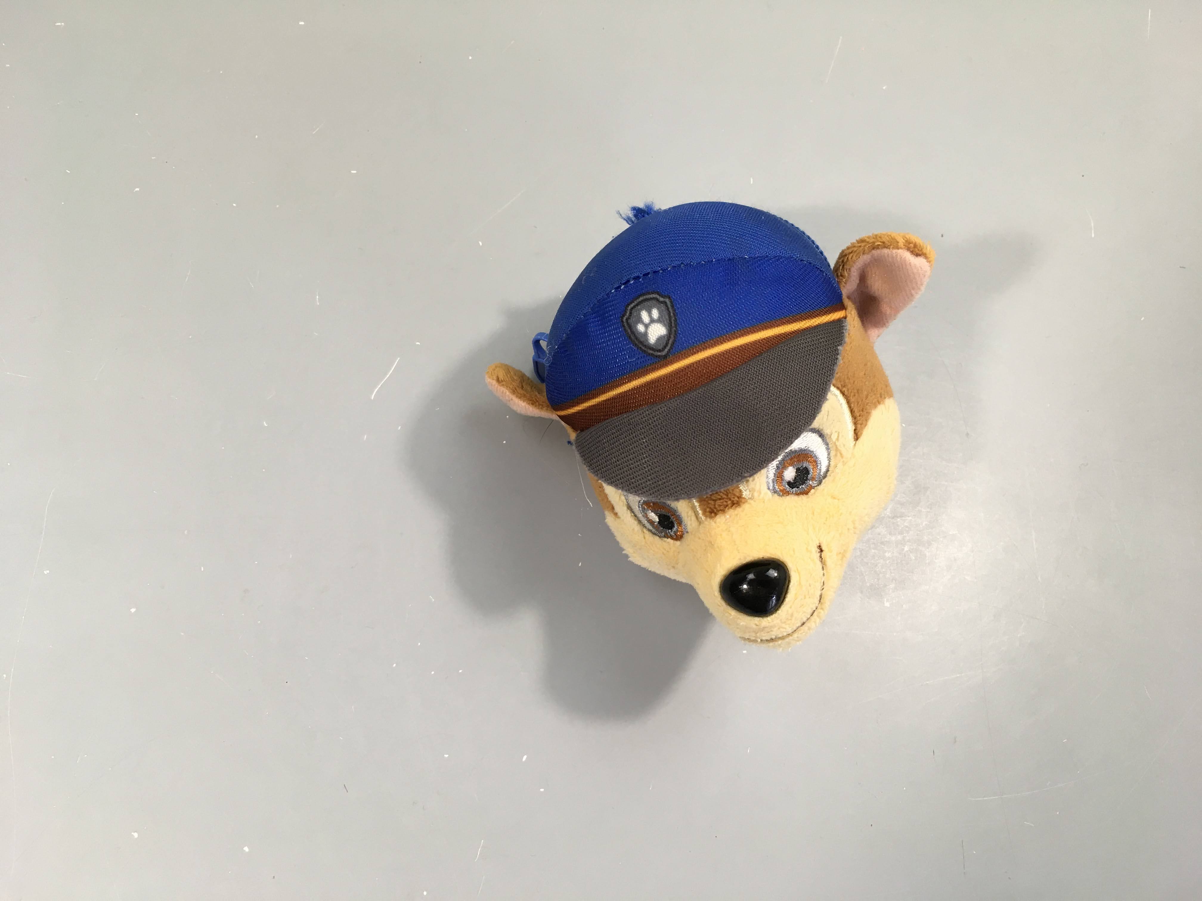 Porte monnaie peluche Pat'patrouille Chase