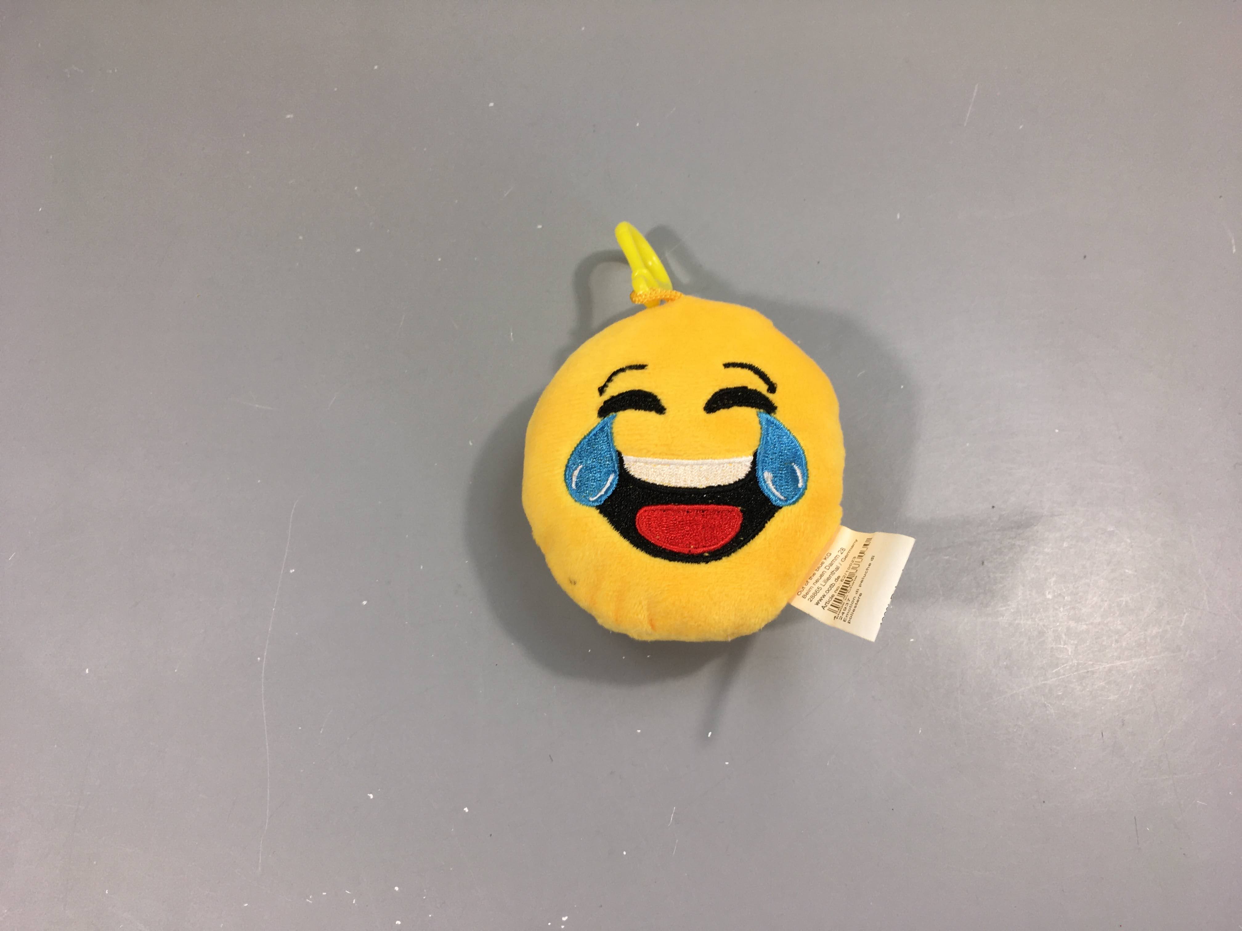 Porte monnaie peluche Smiley