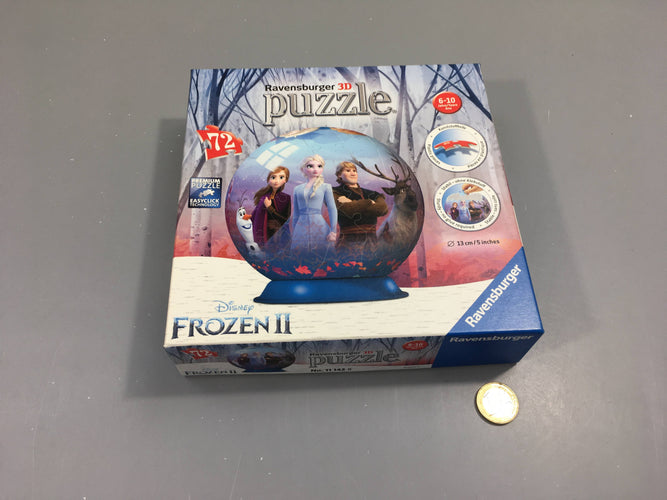 Puzzle 3D Frozen II , 72 pcs en plastique , 6-10 a, moins cher chez Petit Kiwi