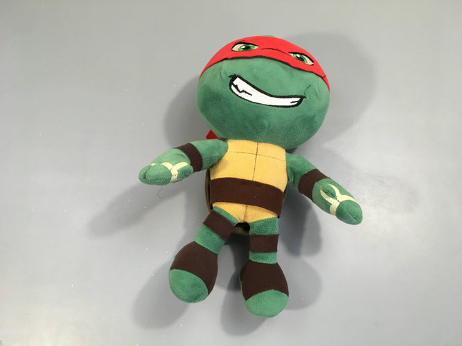 Peluche Tortue Ninja rouge Raphael, moins cher chez Petit Kiwi